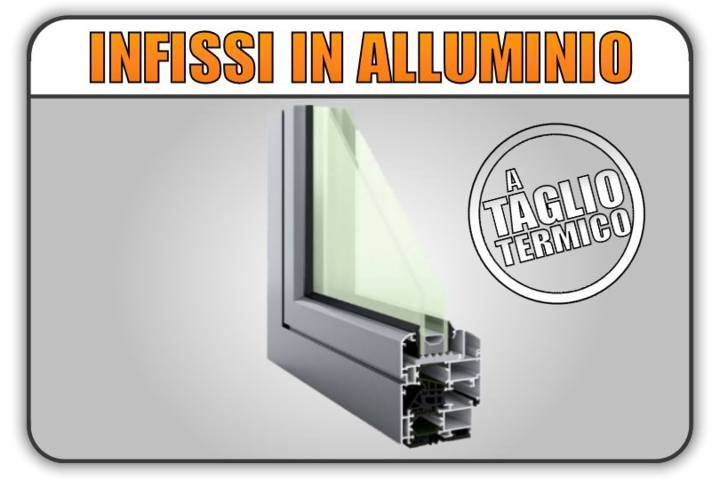 serramenti infissi alluminio taglio termico bergamo finestre