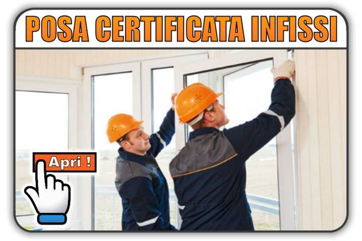 posa certificata infissi Bergamo finestre